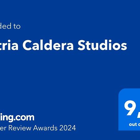 Ostria Caldera Studios Oia  Ngoại thất bức ảnh